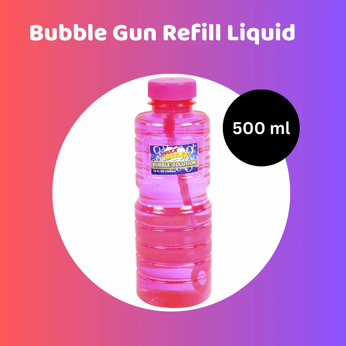 Bubble Gun Refill Liquid