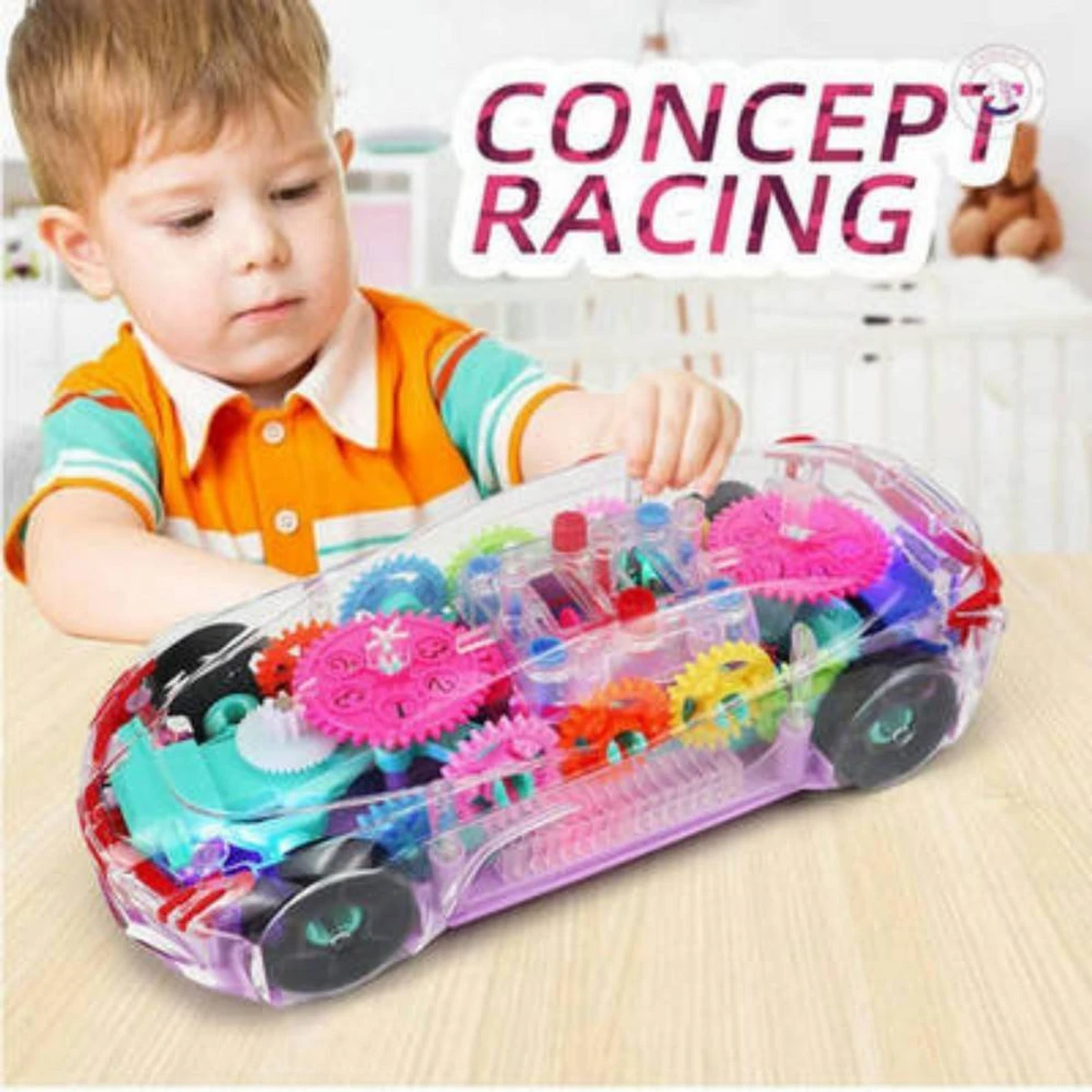 Concept racing car toy