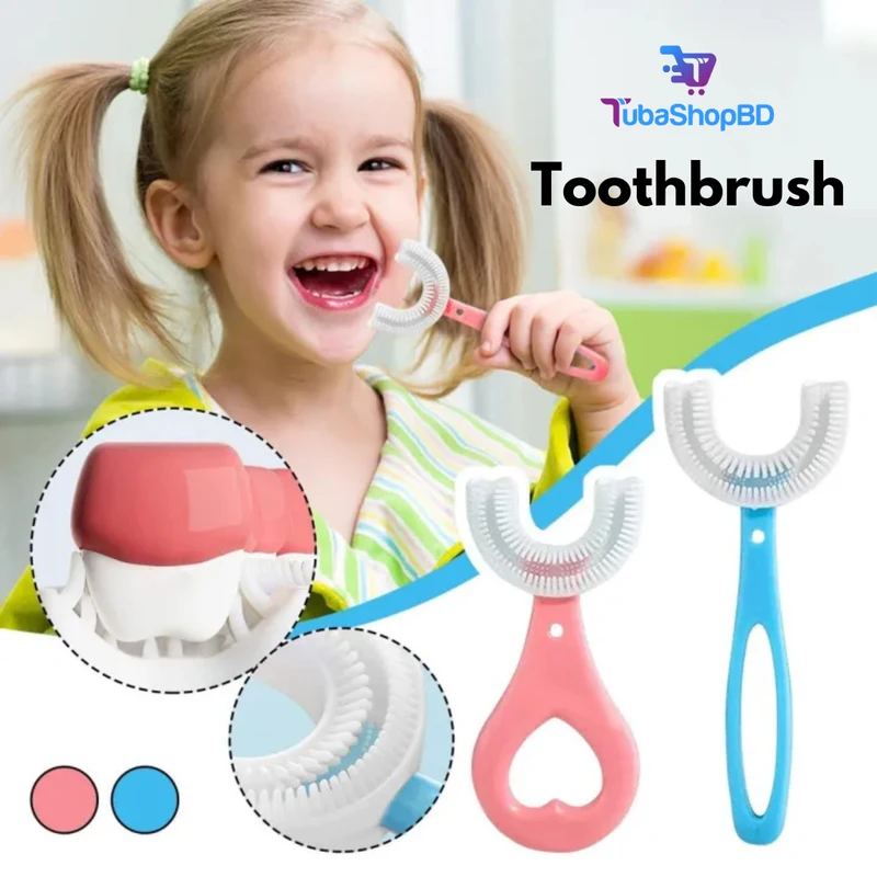 2pcs - U-Shaped Baby Toothbrush