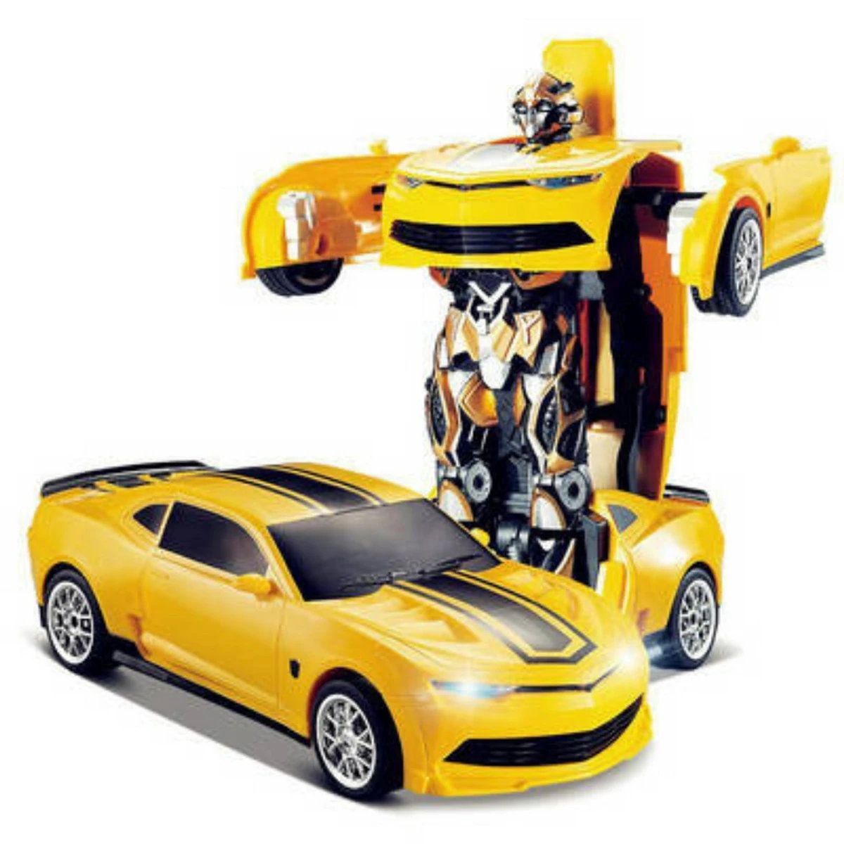 Transformer Robot Toy Car – Yellow