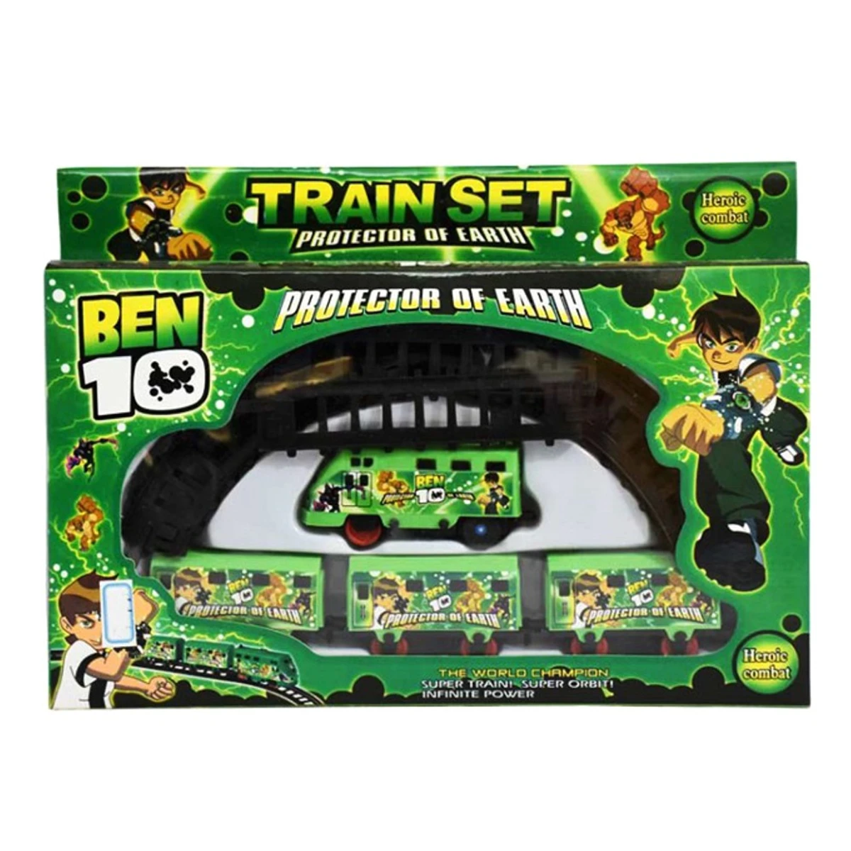 Ben 10 Train Set For Kids