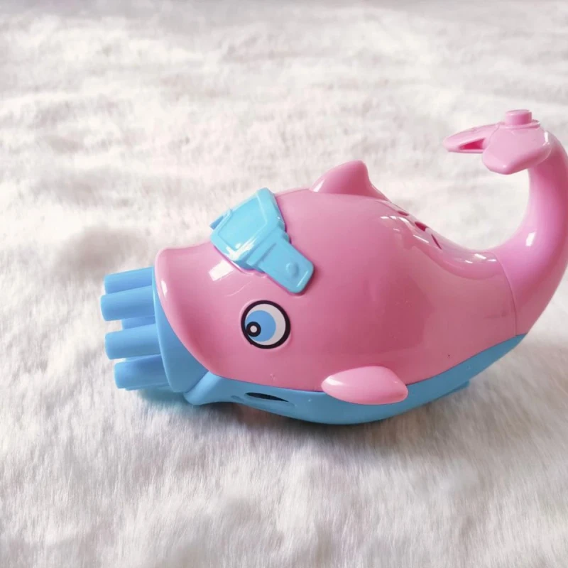 Cute Dolphin Bubble Gun