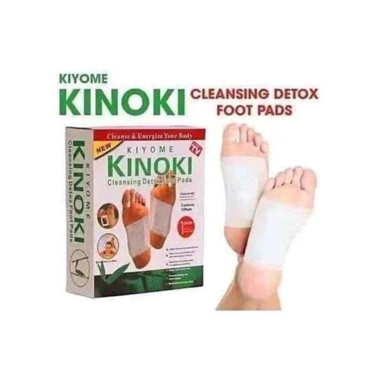 Original kinoki detox foot pad 5 Packet (50 pcs Full Course)