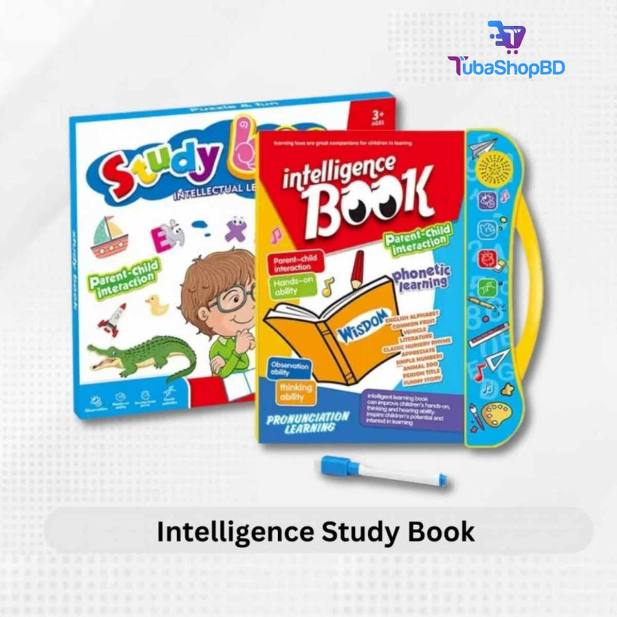 Intelligence Study Book for Pre-Schooler